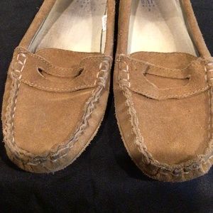 GAP Suede leather Moccasin shoes with FRINGED design